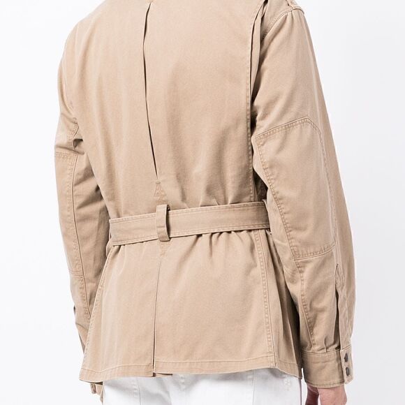 Polo Ralph Lauren Khaki Cotton Twill Field Paratrooper Jump Jacket - Picture 14 of 16